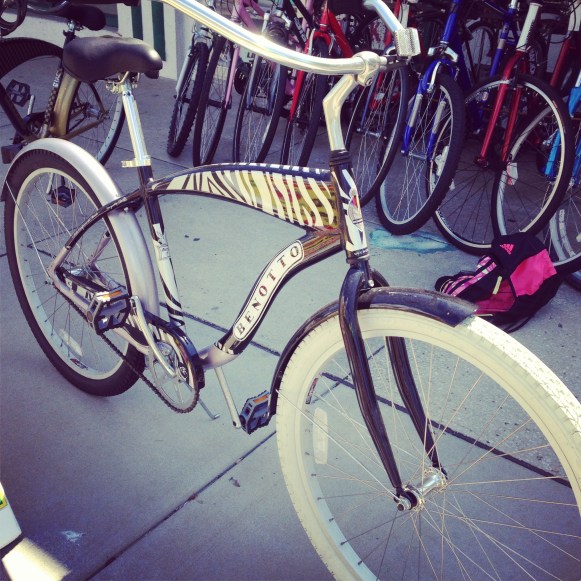 It all started with this amazing bike. I immediately commented on this bike when we walked in, so I knew it would be a good day when it ended up being one of the two that were left to rent. HELLO AWESOME!