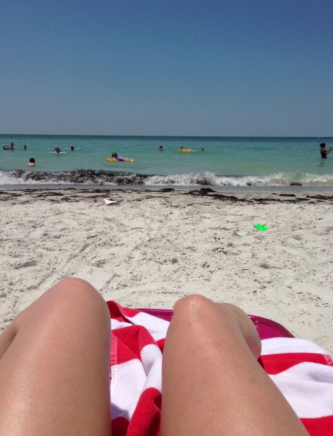 Ignore the seaweed, it ruins the idyllicness. That's so not a word. 